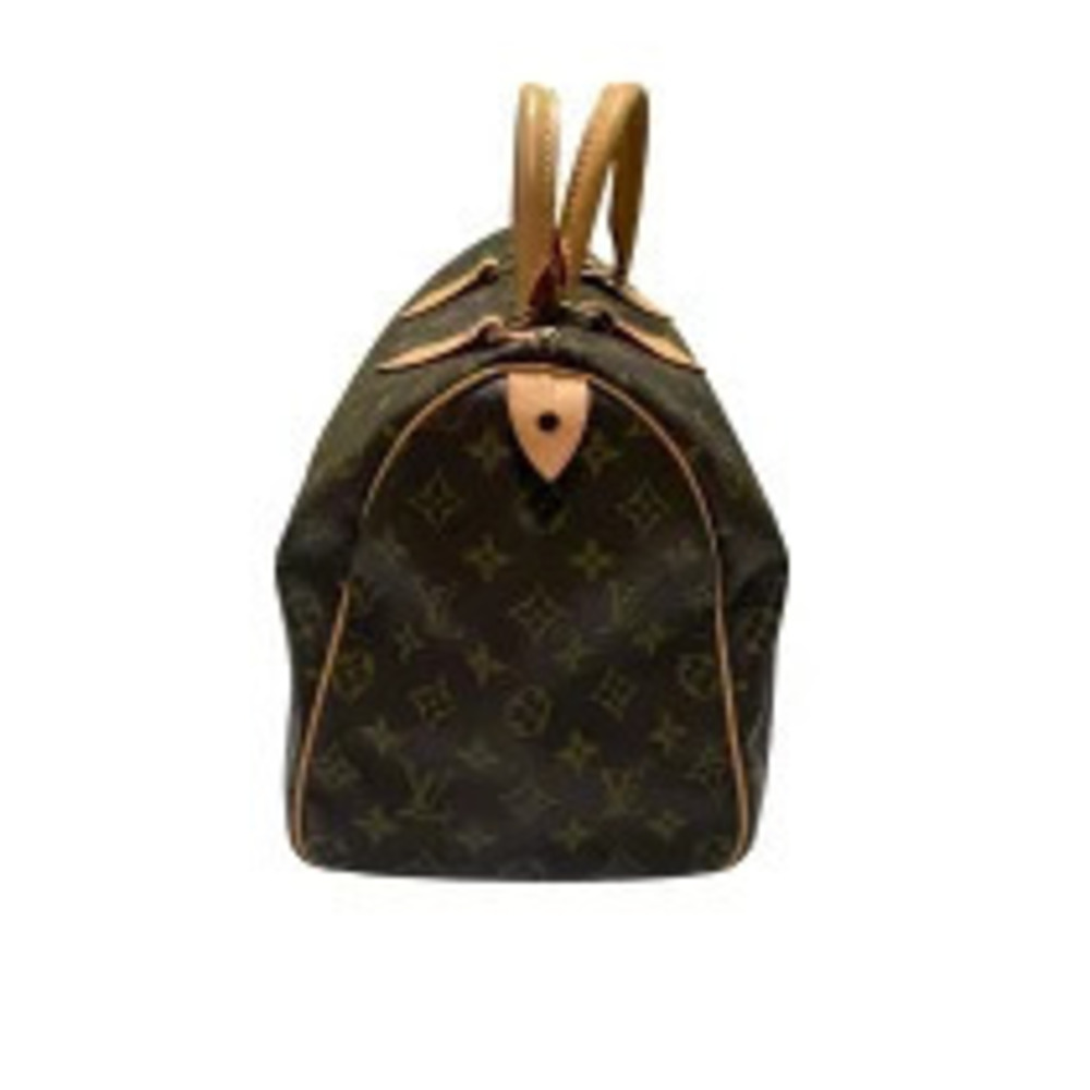 Louis Vuitton Monogram Canvas Brown Handbag Speedy Brown